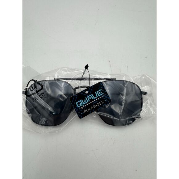 QWAVE Collection JD Polarized Sunglasses, Matte Carbon / Charcoal - Picture 7 of 7